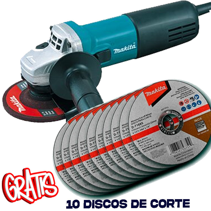 Miniesmeriladora angular 4-1/2 Pulg 710W 9554HNG Makita